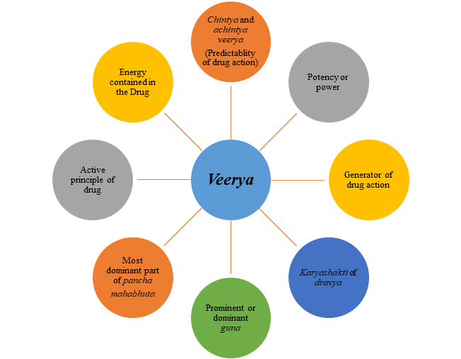 forms of veerya